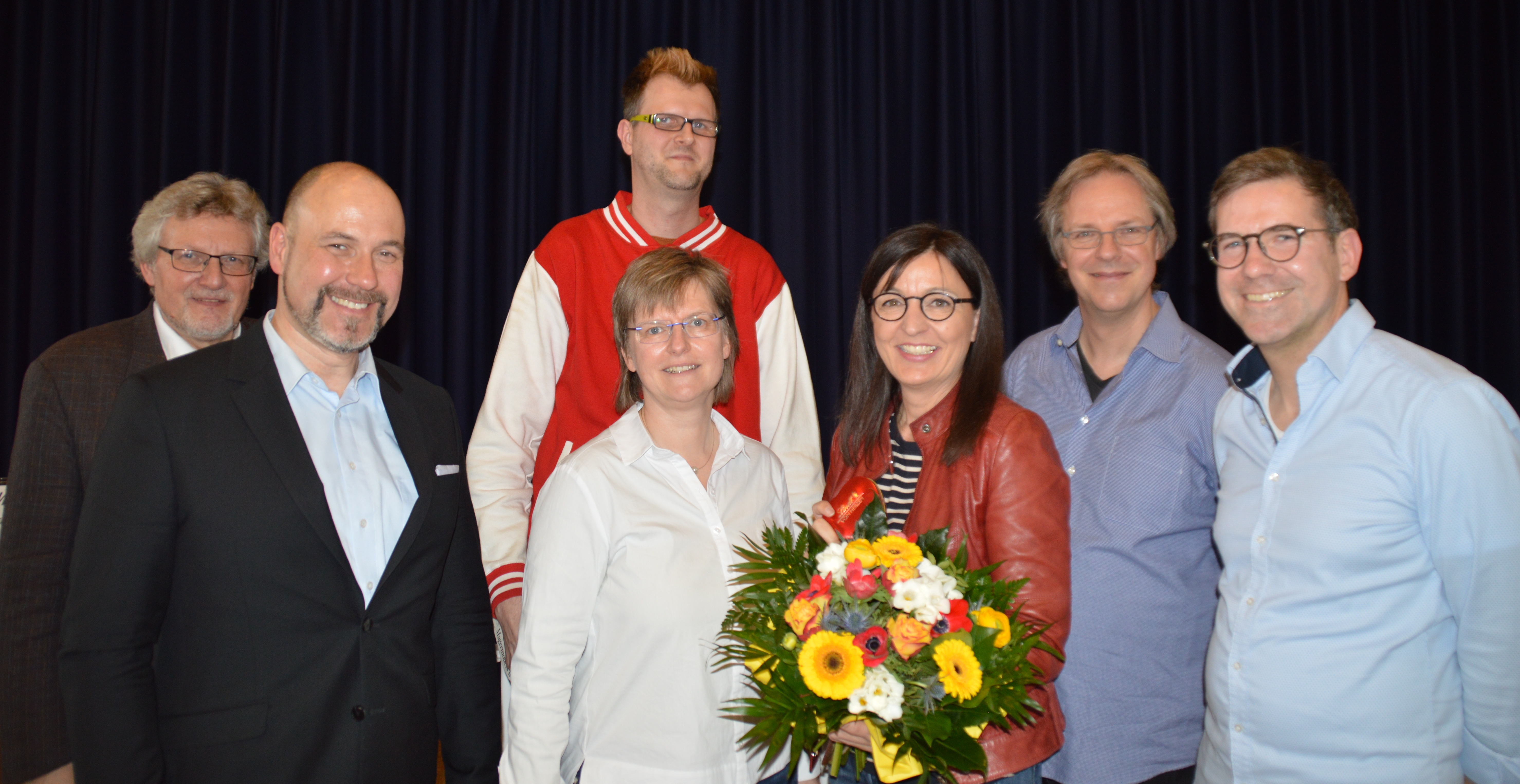 Forum mit Barbara Becker zum Thema Digitalisierung am Egbert-Gymnasium Münsterschwarzach